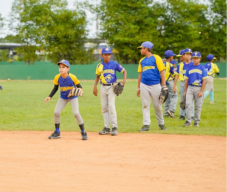 Jugadores en dugout